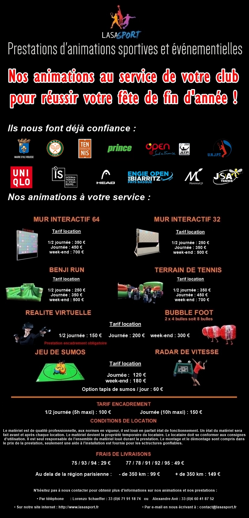 Offre Spéciale Fête de club Offre Spéciale Fête de club